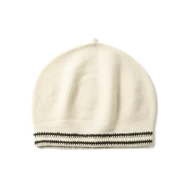 Solid High Quality Lady Winter Cashmere Scaf Hat Set