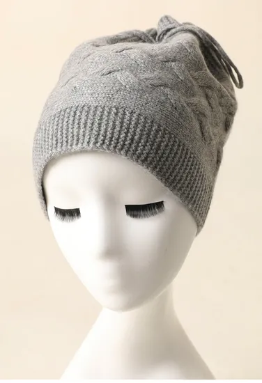 Cable Knit Super Soft Cashmere Collar and Hats