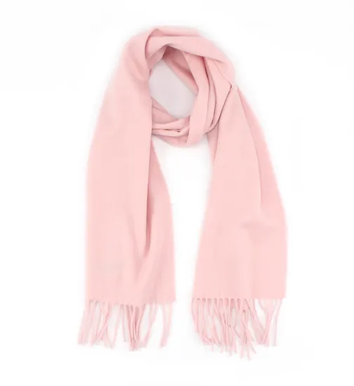 Girls Winter Wool Scarf Pink