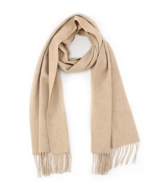 Fashion Plain Dyed Wool Scarf Unisex