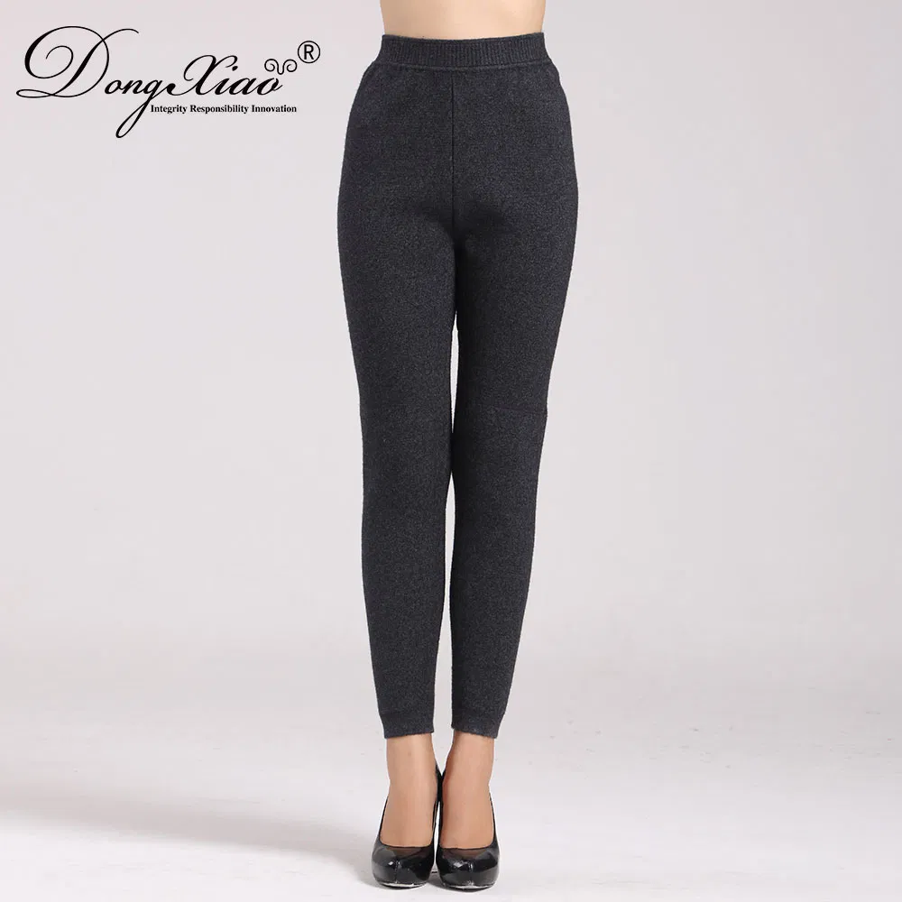 Cashmere Womens Pants with Knee Pads view 2