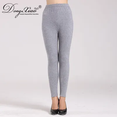 Pure Cashmere Womens Pants for Winter