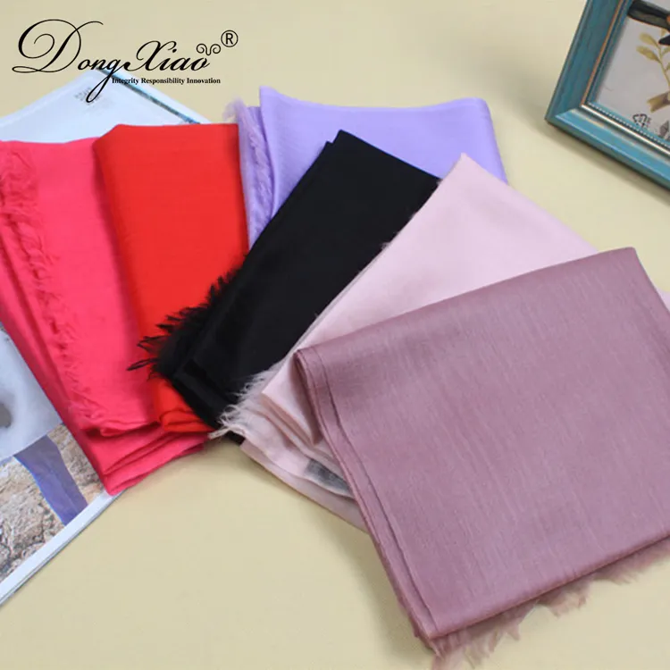 Wholesale Solid Cashmere Scarf · 100% Cashmere · Multiple Colors — Cashmere Scarves & Wraps, 100% Cashmere