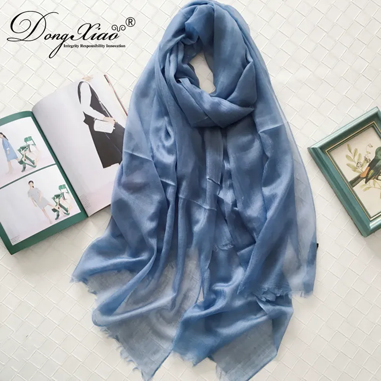 Solid Cashmere Scarf · 100% Cashmere · Multiple Colors, 14–15.5µm — detail view 6
