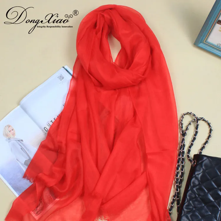 Solid Cashmere Scarf · 100% Cashmere · Multiple Colors, 14–15.5µm — detail view 12