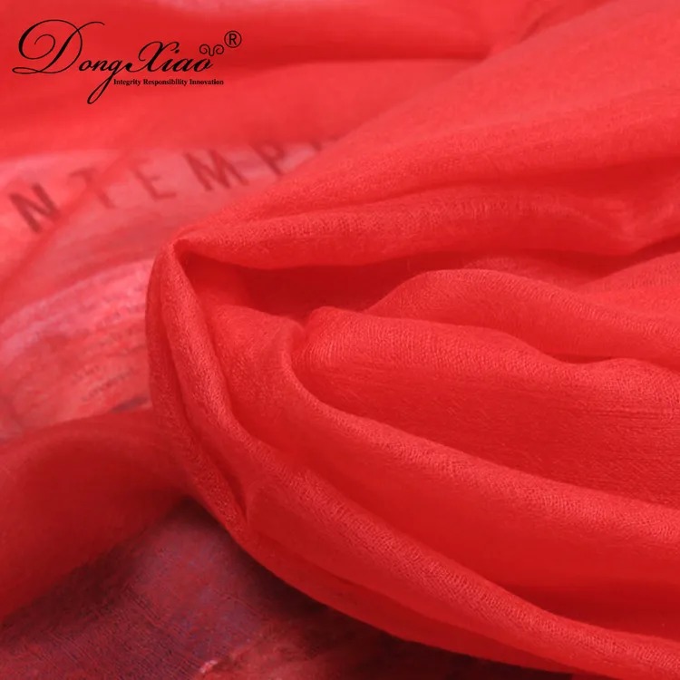 Solid Cashmere Scarf · 100% Cashmere · Multiple Colors, 14–15.5µm — detail view 14