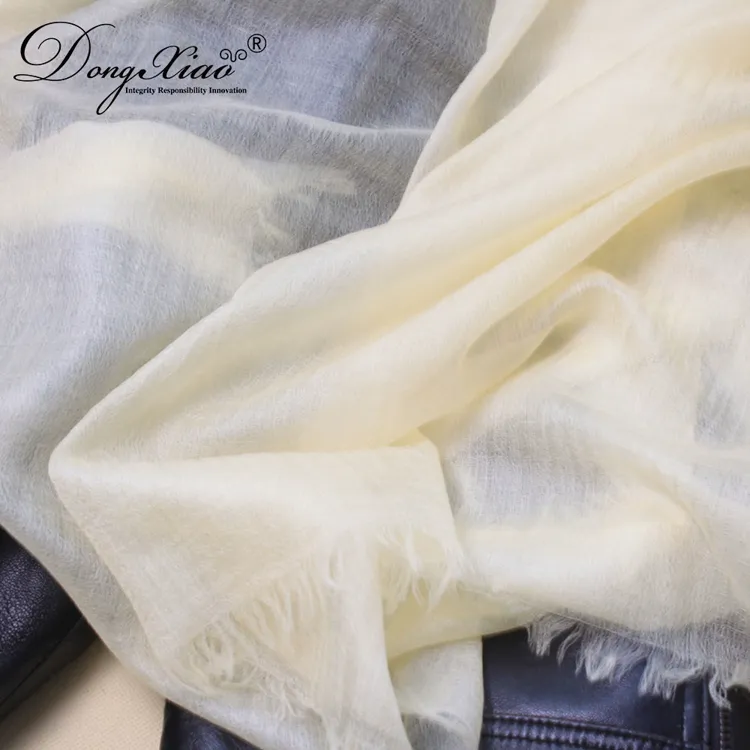 Solid Cashmere Scarf · 100% Cashmere · Multiple Colors, 14–15.5µm — detail view 19