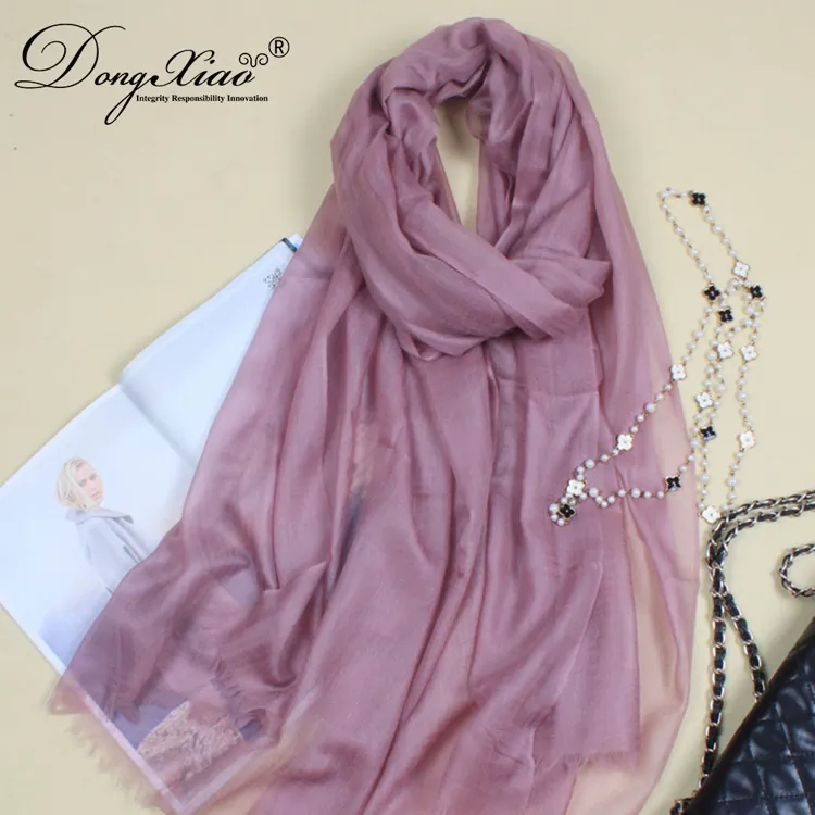 Solid Cashmere Scarf · 100% Cashmere · Multiple Colors, 14–15.5µm — detail view 36