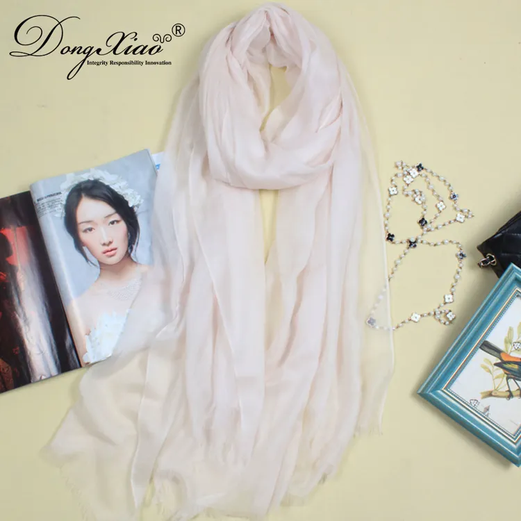 Solid Cashmere Scarf · 100% Cashmere · Multiple Colors, 14–15.5µm — detail view 43