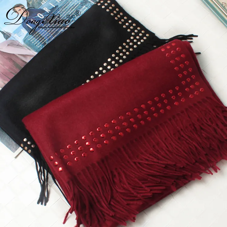 Wholesale Solid Cashmere Scarf · 100% Cashmere · Multiple Colors