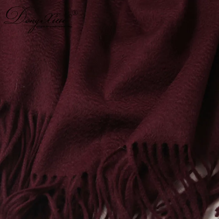 Solid Cashmere Scarf · 100% Cashmere · Multiple Colors, 14–15.5µm — detail view 17