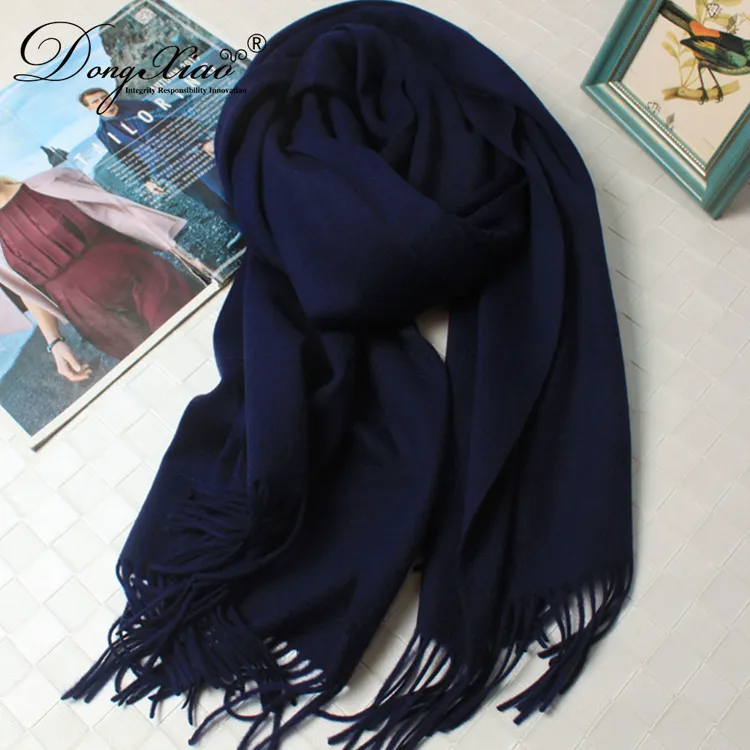 Solid Cashmere Scarf · 100% Cashmere · Multiple Colors, 14–15.5µm — detail view 22
