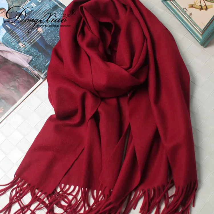 Solid Cashmere Scarf · 100% Cashmere · Multiple Colors, 14–15.5µm — detail view 27
