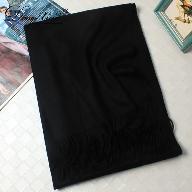 Solid Cashmere Scarf · 100% Cashmere · Multiple Colors, 14–15.5µm — detail view 36