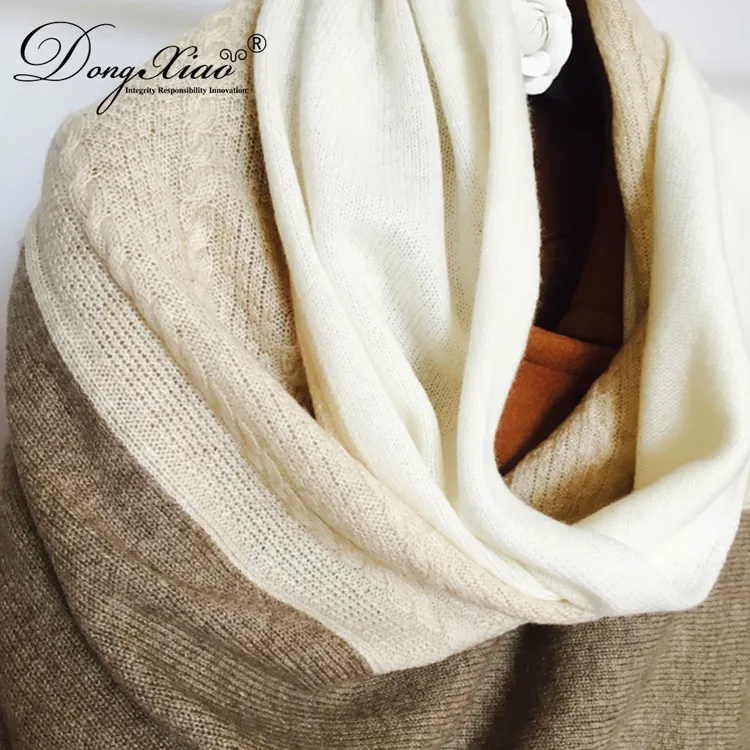 Solid Cashmere Scarf · 100% Cashmere · Multiple Colors, 14–15.5µm — detail view 8