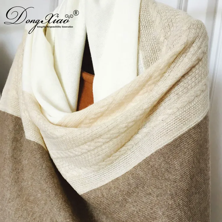 Solid Cashmere Scarf · 100% Cashmere · Multiple Colors, 14–15.5µm — detail view 9