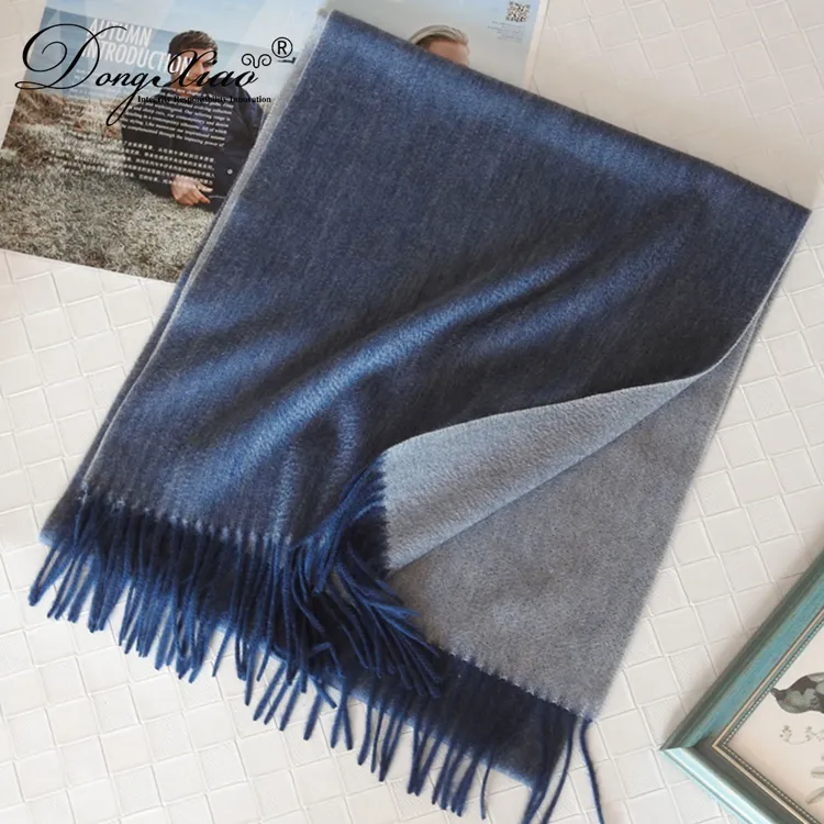 Solid Cashmere Scarf · 100% Cashmere · Multiple Colors, 14–15.5µm — detail view 10