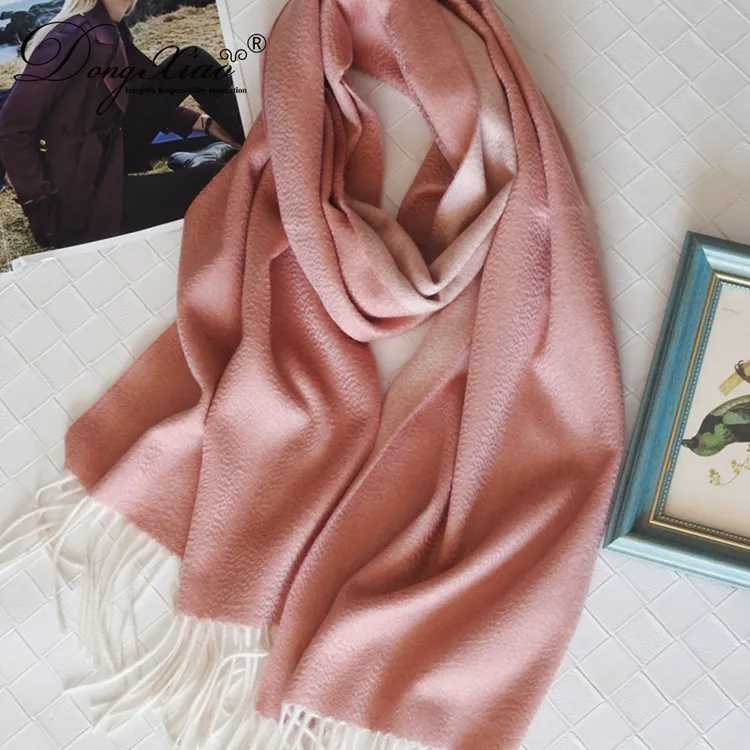 Solid Cashmere Scarf · 100% Cashmere · Multiple Colors, 14–15.5µm — detail view 11