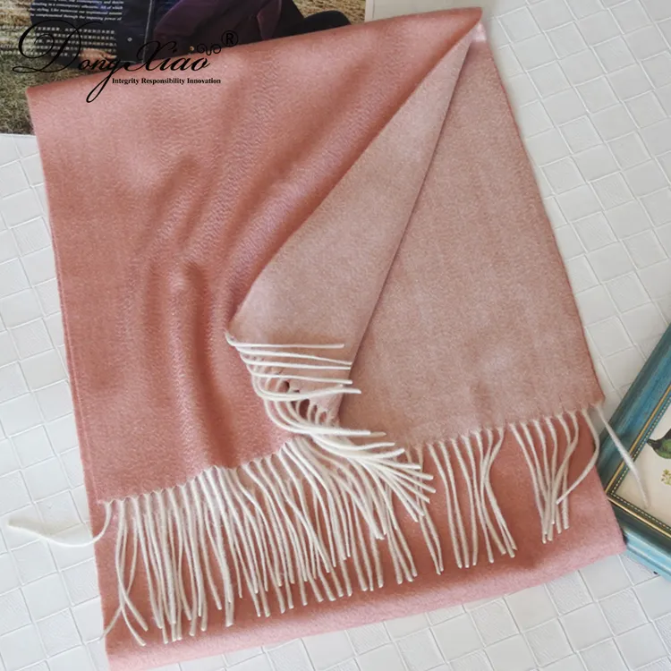 Solid Cashmere Scarf · 100% Cashmere · Multiple Colors, 14–15.5µm — detail view 13