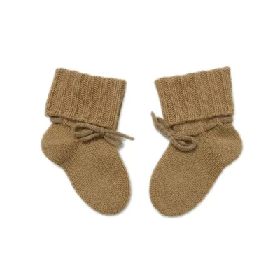 Lovely New Born Pure Cashmere Knitted Baby Socks