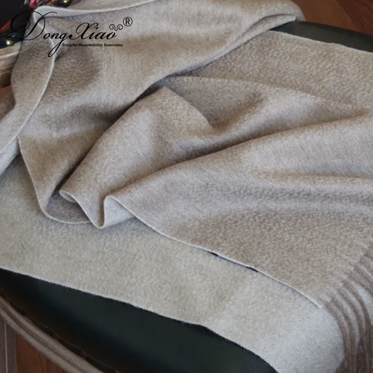Solid Cashmere Scarf · 100% Cashmere · Multiple Colors, 14–15.5µm — detail view 16