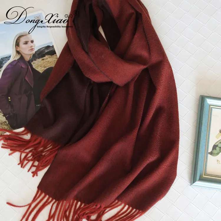 Solid Cashmere Scarf · 100% Cashmere · Multiple Colors, 14–15.5µm — detail view 25