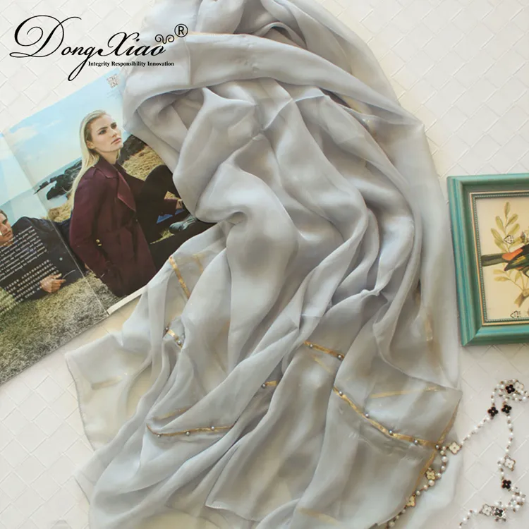 Solid Cashmere Scarf · 100% Cashmere · Multiple Colors, 14–15.5µm — detail view 7