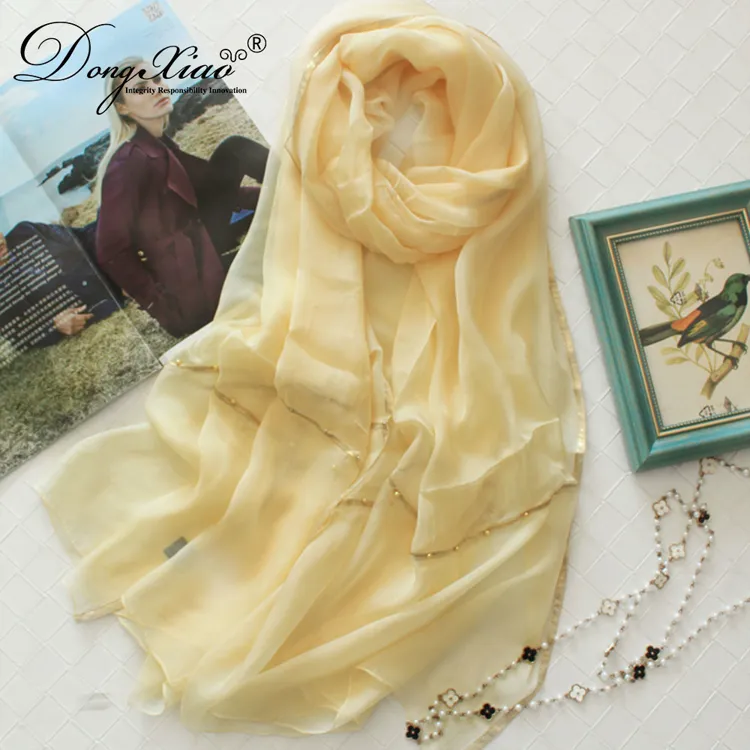 Solid Cashmere Scarf · 100% Cashmere · Multiple Colors, 14–15.5µm — detail view 22