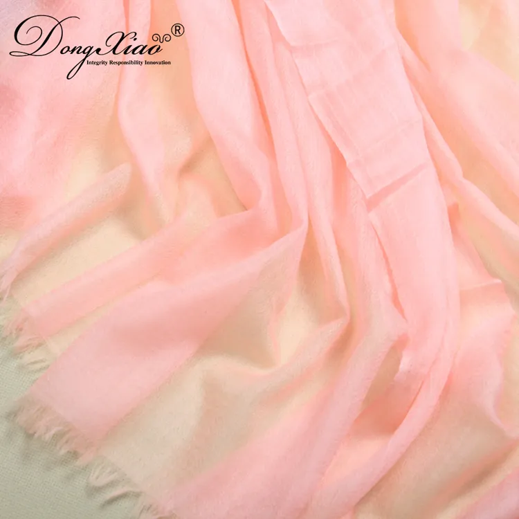 Solid Cashmere Scarf · 100% Cashmere · Multiple Colors, 14–15.5µm — detail view 5