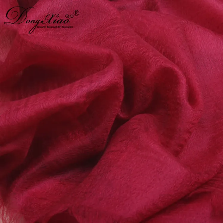 Solid Cashmere Scarf · 100% Cashmere · Multiple Colors, 14–15.5µm — detail view 12