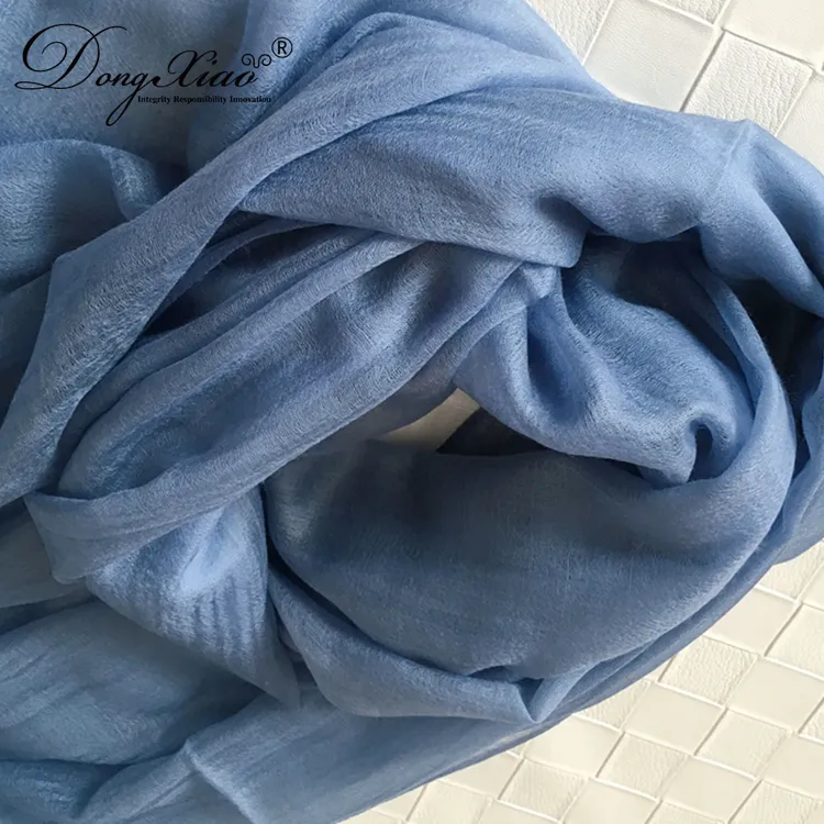 Solid Cashmere Scarf · 100% Cashmere · Multiple Colors, 14–15.5µm — detail view 5