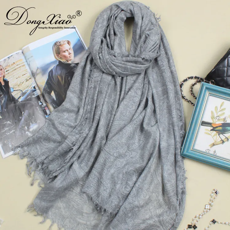 Wholesale Solid Cashmere Scarf · 100% Cashmere · Multiple Colors — Cashmere Scarves & Wraps, 100% Cashmere