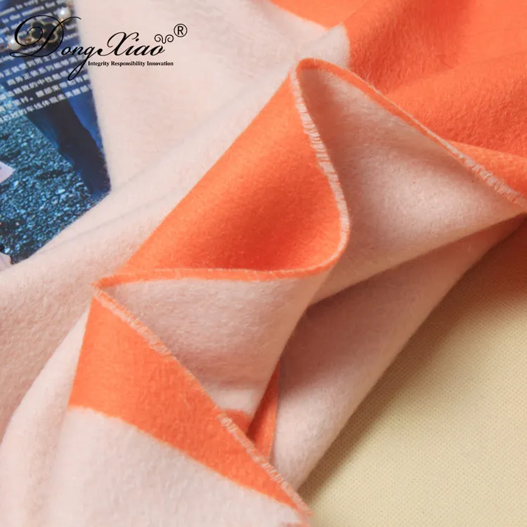 Color-Block Cashmere Scarf · 100% Cashmere · Multiple Colors, 14–15.5µm — detail view 5