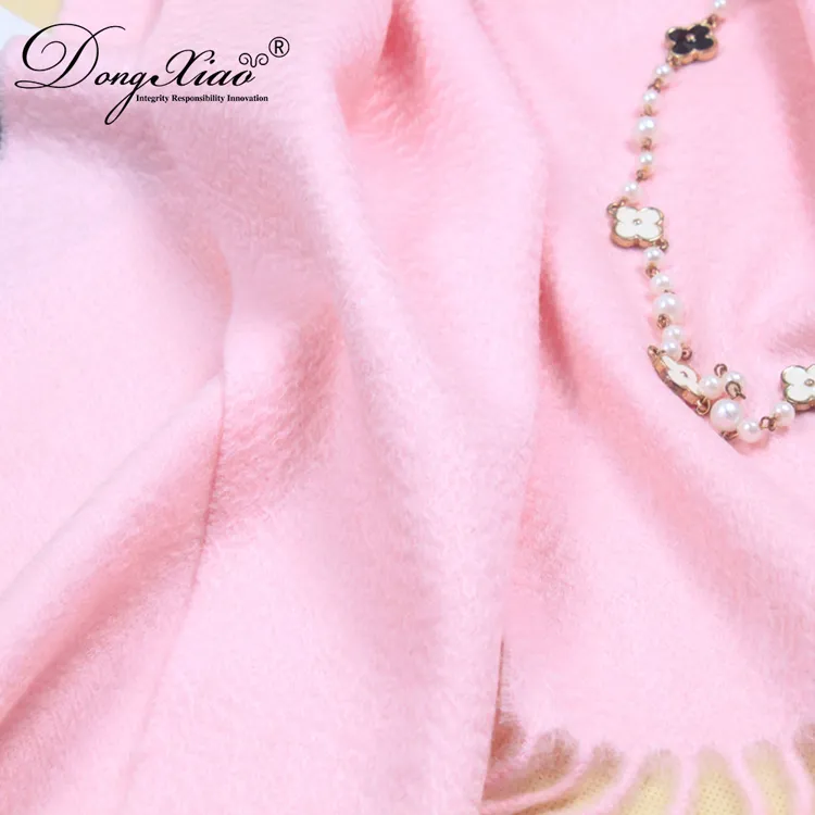 Solid Cashmere Scarf · 100% Cashmere · Multiple Colors, 14–15.5µm — detail view 10