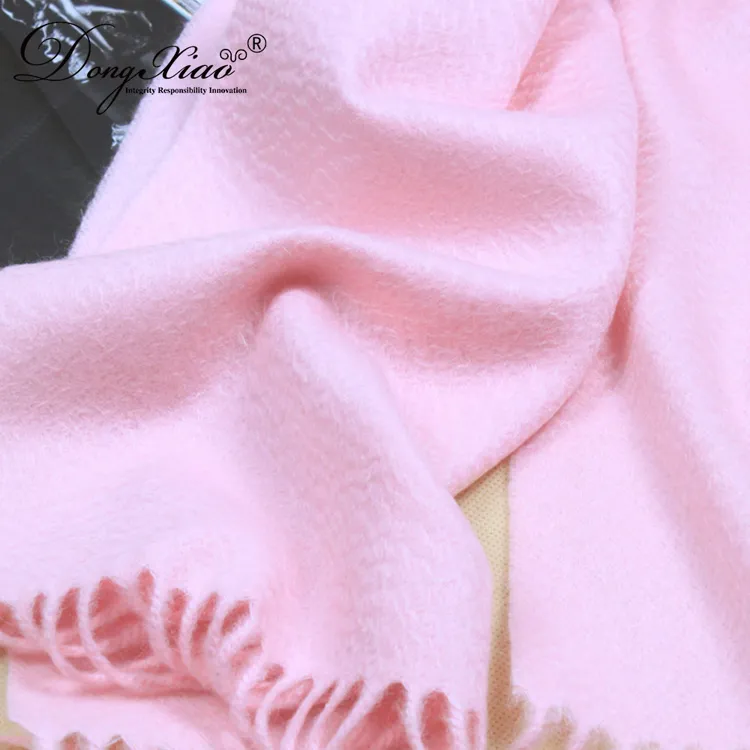 Solid Cashmere Scarf · 100% Cashmere · Multiple Colors, 14–15.5µm — detail view 11
