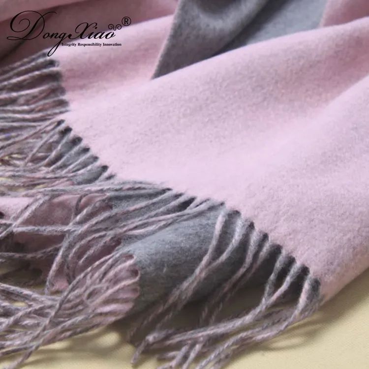 Solid Cashmere Scarf · 100% Cashmere · Multiple Colors, 14–15.5µm — detail view 6