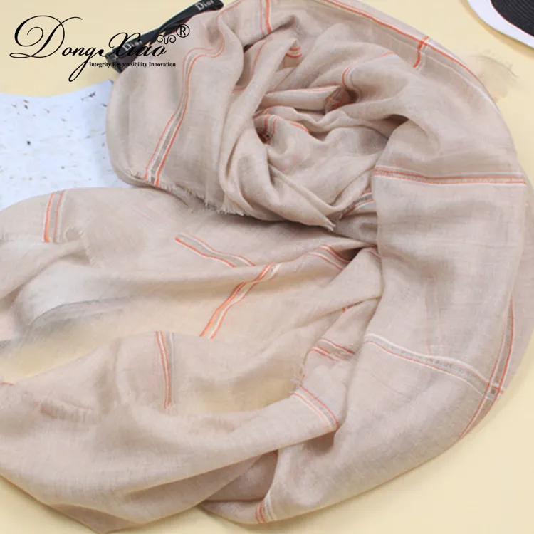 Solid Cashmere Scarf · 100% Cashmere · Multiple Colors, 14–15.5µm — detail view 11