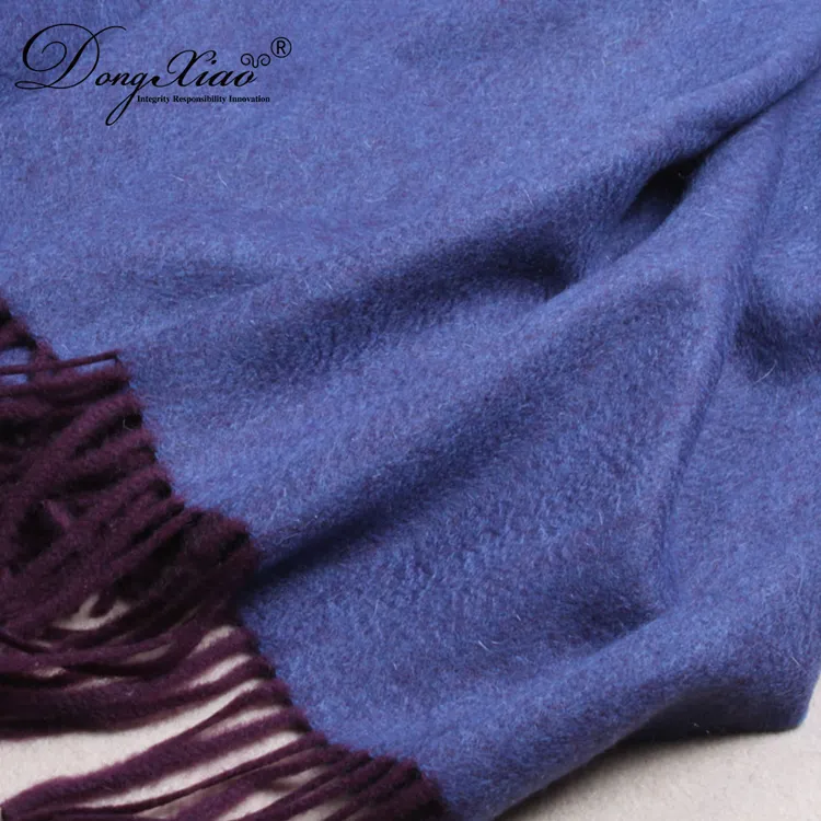 Solid Cashmere Scarf · 100% Cashmere · Multiple Colors, 14–15.5µm — detail view 5