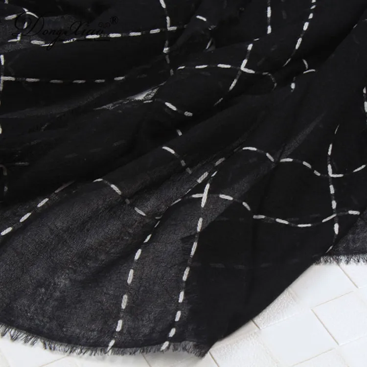 Solid Cashmere Scarf · 100% Cashmere · Multiple Colors, 14–15.5µm — detail view 15