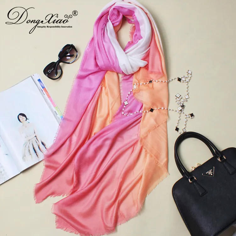 Solid Cashmere Scarf · 100% Cashmere · Multiple Colors, 14–15.5µm — detail view 6