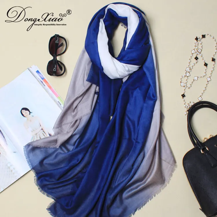 Solid Cashmere Scarf · 100% Cashmere · Multiple Colors, 14–15.5µm — detail view 7