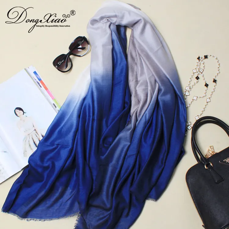 Solid Cashmere Scarf · 100% Cashmere · Multiple Colors, 14–15.5µm — detail view 8
