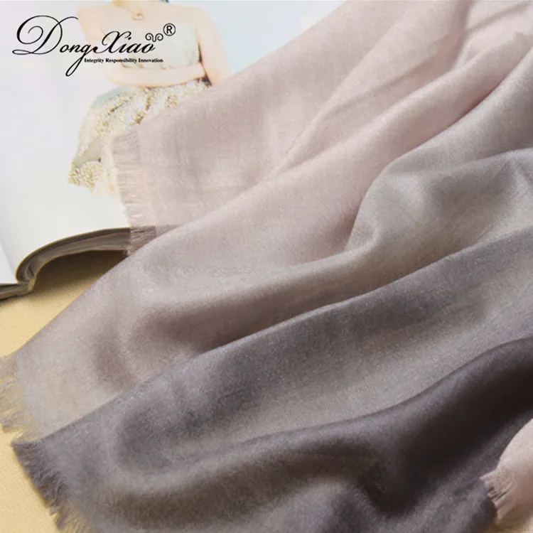 Solid Cashmere Scarf · 100% Cashmere · Multiple Colors, 14–15.5µm — detail view 16