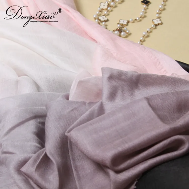 Solid Cashmere Scarf · 100% Cashmere · Multiple Colors, 14–15.5µm — detail view 19