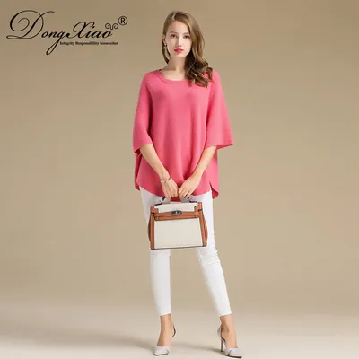 New Design Batwing Sweater Knitting Pattern Pullover