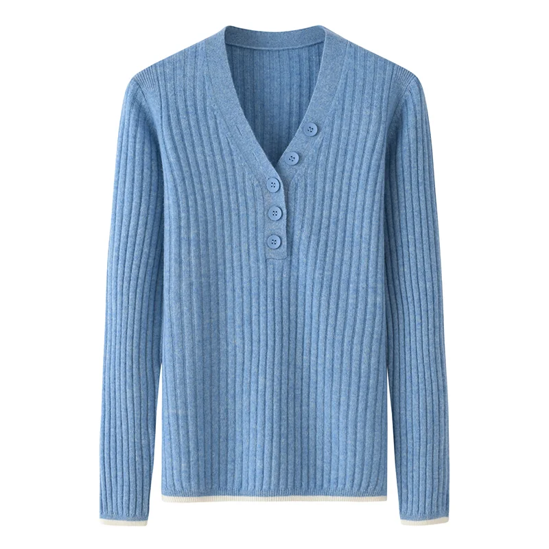 100% Cashmere, Cashmere button-front cardigan — Grey, 14–15.5µm, Cashmere Garment / Women