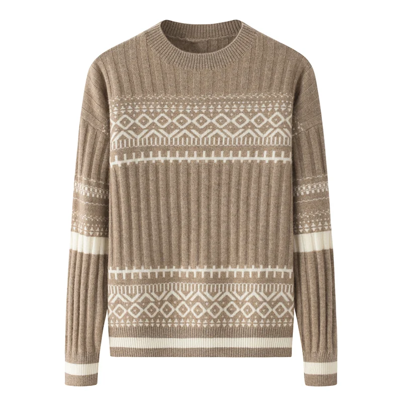 Cashmere crew-neck sweater — Black