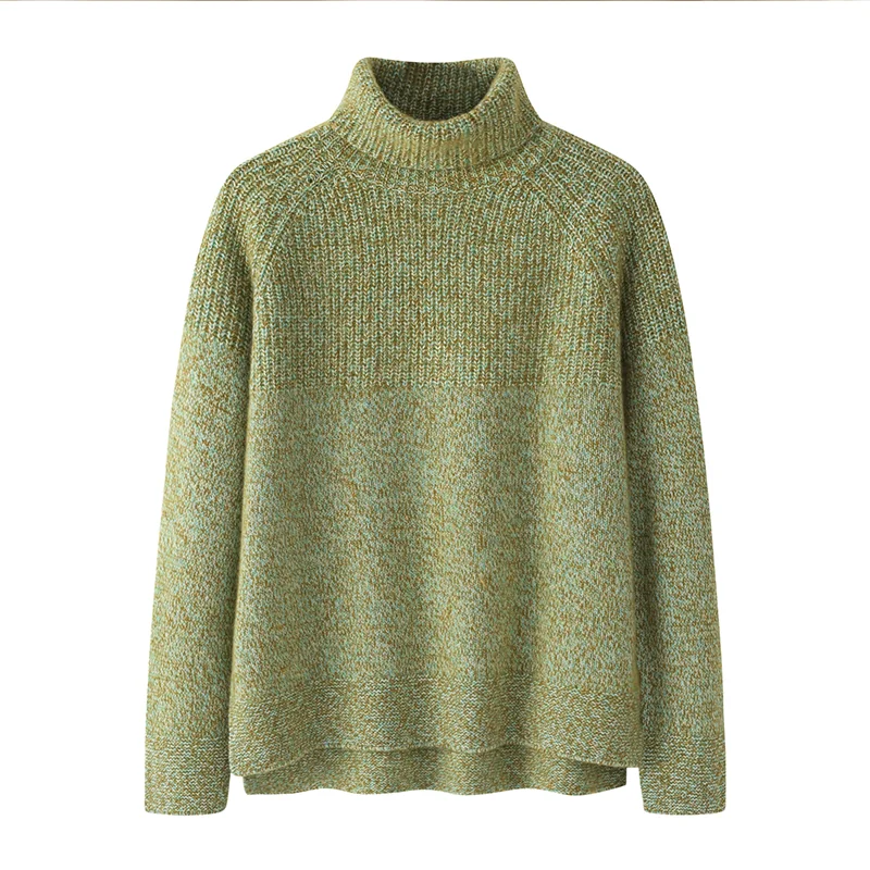 Cashmere V-neck sweater — Red