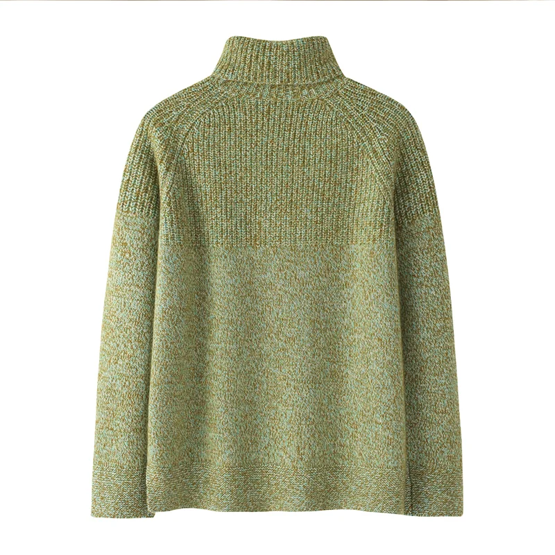 100% Cashmere, Cashmere V-neck sweater — Red, 14–15.5µm, Cashmere Garment / Women — detail view 2