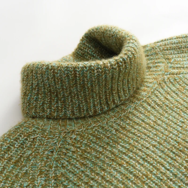 100% Cashmere, Cashmere V-neck sweater — Red, 14–15.5µm, Cashmere Garment / Women — detail view 6